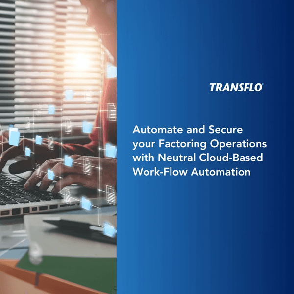 Automate & secure your factoring operations with a neutral cloud-based work-flow automation technology provider